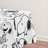 Snoopy Smile Giggle Laugh Pattern Tafelkleed (Voorbeeld)