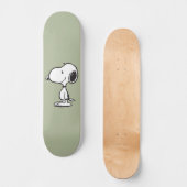 Snoopy Smile Giggle Laugh Persoonlijk Skateboard (Voorkant)