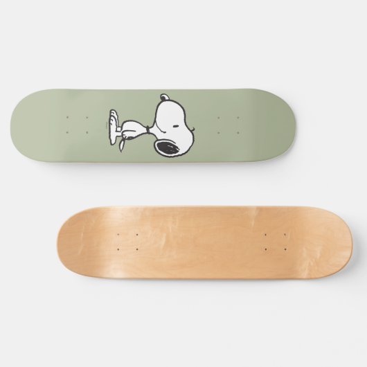Snoopy Smile Giggle Laugh Persoonlijk Skateboard (Horizontaal)