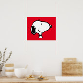 Snoopy Smile Giggle Laugh Poster (Keuken)