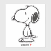 Snoopy Smile Giggle Laugh Sticker (Vel)