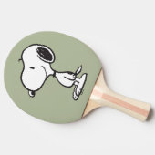 Snoopy Smile Giggle Laugh Tafeltennisbatje (Zijkant)