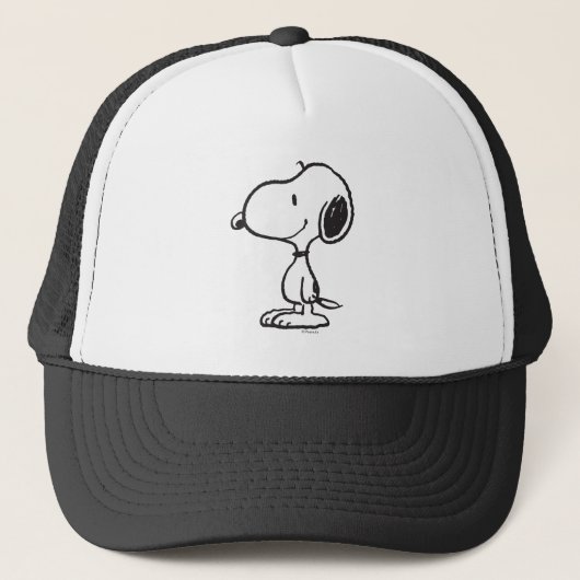 Snoopy Smile Giggle Laugh Trucker Pet (Voorkant)