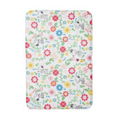 Snoopy So Sweet Flower Pattern Badmat (Voorkant Verticaal)