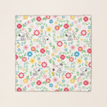 Snoopy So Sweet Flower Pattern Sjaal<br><div class="desc">Take a look at this super cute design featuring Snoopy in a bright,  floral garden pattern.</div>