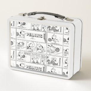 Snoopy speelt tennis