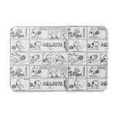 Snoopy speelt tennis badmat (Voorkant)