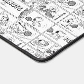 Snoopy speelt tennis bureaumat (Hoek)