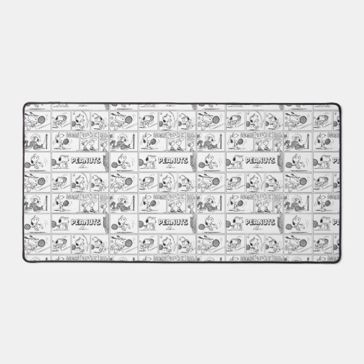 Snoopy speelt tennis bureaumat (Voorkant)