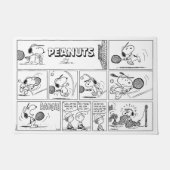 Snoopy speelt tennis deurmat (Voorkant)