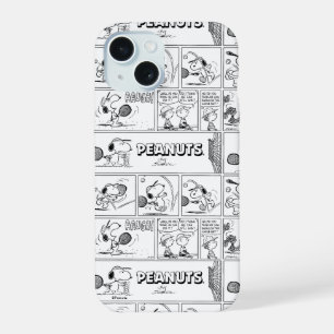 Snoopy speelt tennis iPhone 15 case