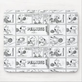 Snoopy speelt tennis muismat (Voorkant)