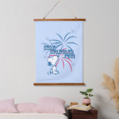 Snoopy Star Spangled Fun Hangend Wandkleed (Slaapkamer)