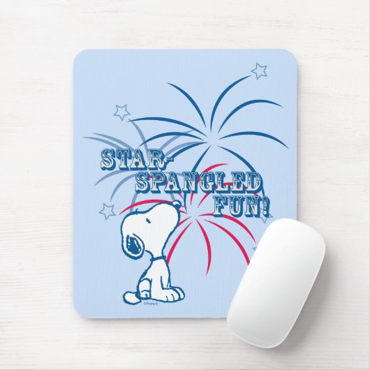 Snoopy Star Spangled Fun Muismat (Met muis)