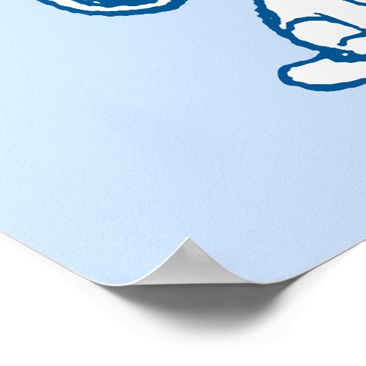 Snoopy Star Spangled Fun Poster (Hoek)