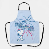 Snoopy Star Spangled Fun Schort (Voorkant)