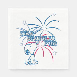 Snoopy Star Spangled Fun Servet