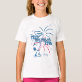 Snoopy Star Spangled Fun T-shirt (Voorkant)