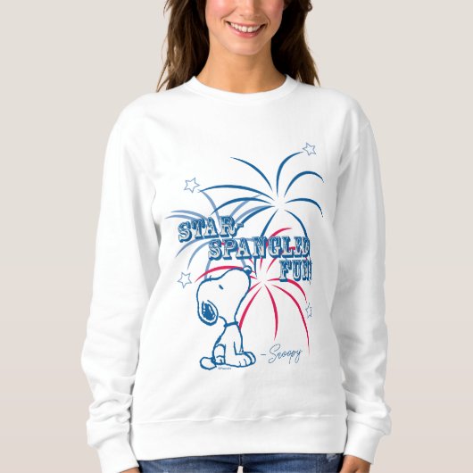 Snoopy Star Spangled Fun Trui (Voorkant)