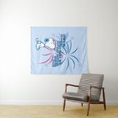 Snoopy Star Spangled Fun Wandkleed (In Situ (horizontaal))