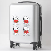 Snoopy Sticker (Koffer)