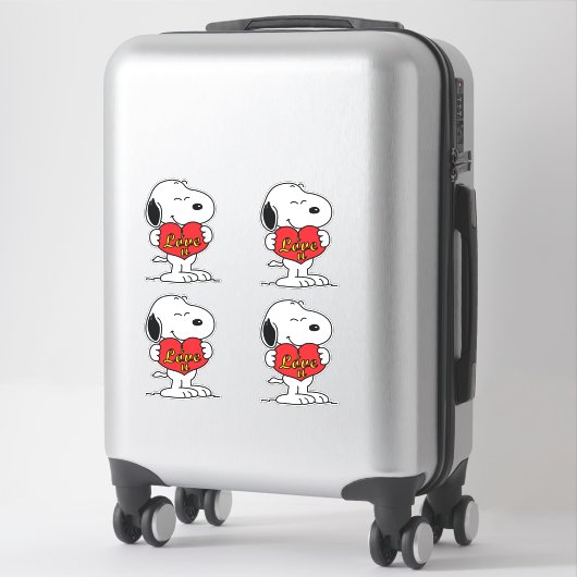 Snoopy Sticker (Koffer)