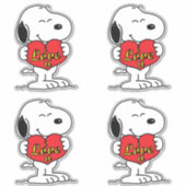 Snoopy Sticker (Voorkant)