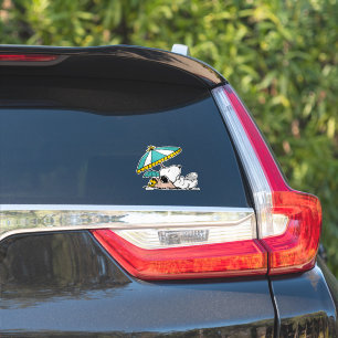 Snoopy Stranddromen Sticker
