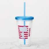 Snoopy  strips acryl drinkbeker (Voorkant)