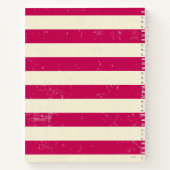 Snoopy  strips notitieboek (Achterkant)