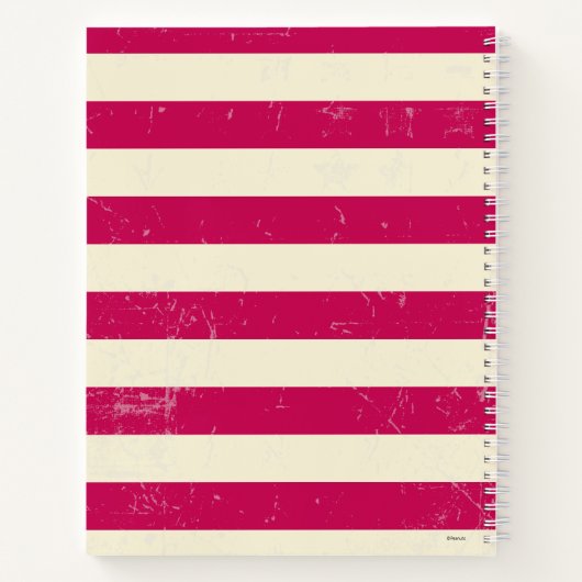 Snoopy  strips notitieboek (Achterkant)