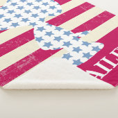 Snoopy strips sherpa deken (3/4)