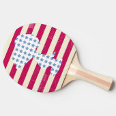 Snoopy  strips tafeltennisbatje (Zijkant)