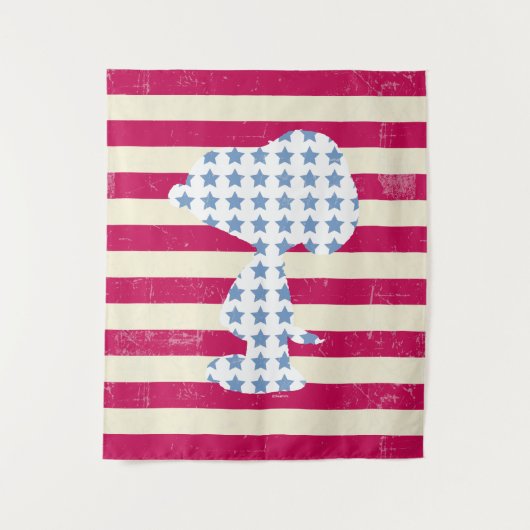 Snoopy  strips wandkleed (Voorkant)