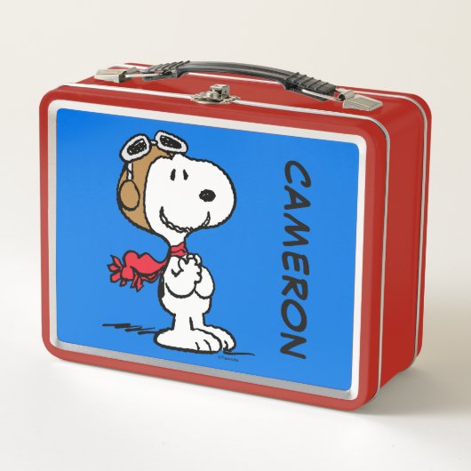 Snoopy the Flying Ace | Jouw namen toevoegen (Voorkant)
