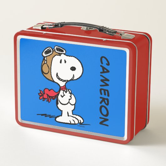 Snoopy the Flying Ace | Jouw namen toevoegen (Achterkant)
