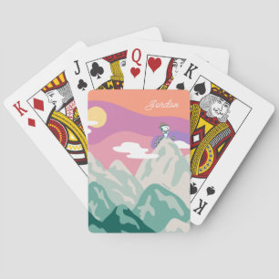 Snoopy & Troop Wandelen op de Berg Speelkaarten