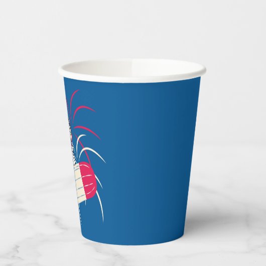 Snoopy van de vliegende luis op ijsPop Papieren Bekers (Links)