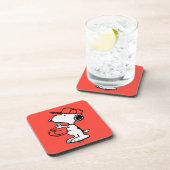 Snoopy Varsity Sport Baseball Bier Onderzetter (Rechterzijde)