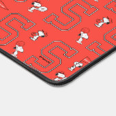 Snoopy Varsity Sportpatroon Bureaumat (Hoek)