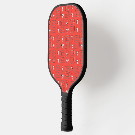 Snoopy Varsity Sportpatroon Pickleball Paddle (Links)