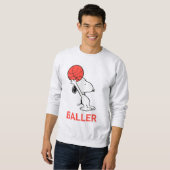 Snoopy Varsity Sports Basketball Trui (Voorkant volledig)
