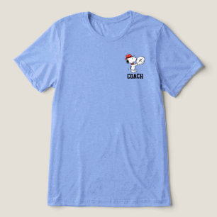 Snoopy Varsity Sports Football Tri-Blend Shirt