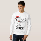 Snoopy Varsity Sports Football Trui (Voorkant volledig)