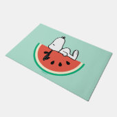 Snoopy Watermeloen Dromen Deurmat (Schuin)