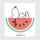 Snoopy Watermeloen Dromen Sticker (Vel)