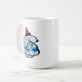 Snoopy Winter Gem Puffer Jas Koffiemok (Voorkant links)