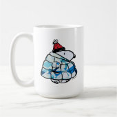 Snoopy Winter Gem Puffer Jas Koffiemok (Links)
