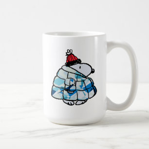 Snoopy Winter Gem Puffer Jas Koffiemok