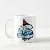 Snoopy Winter Gem Puffer Jas Koffiemok (Links)